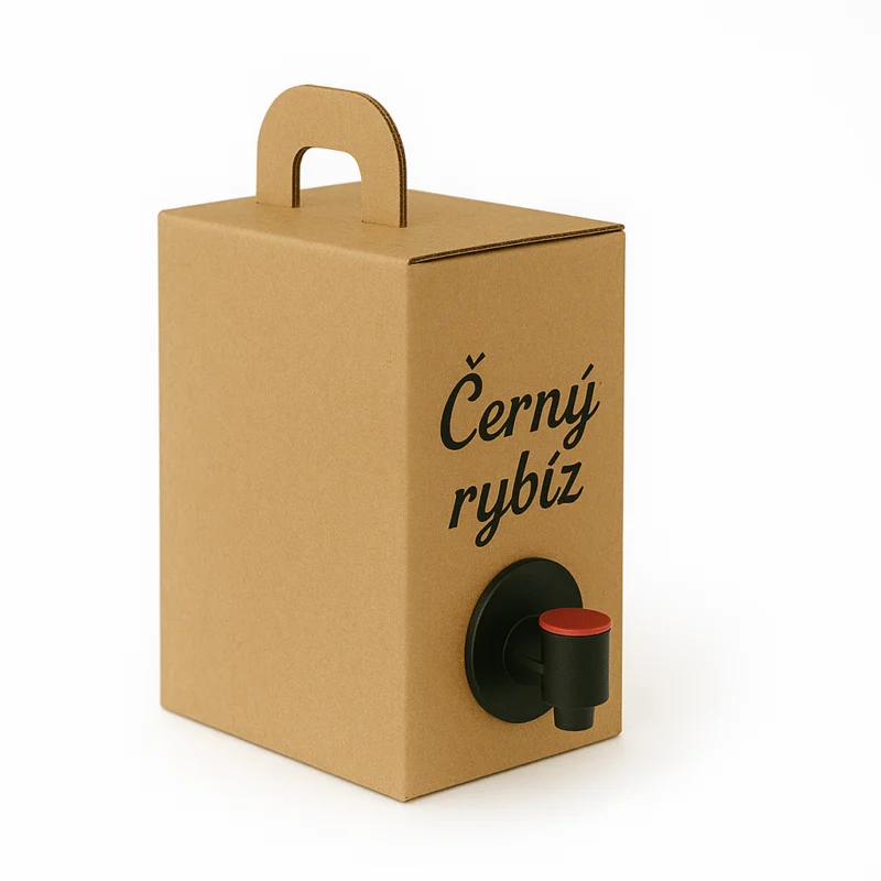 Černorybízový sirup 2 l – balení Bag-in-Box