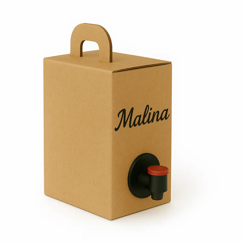 Malinový sirup 2 l – balení Bag-in-Box