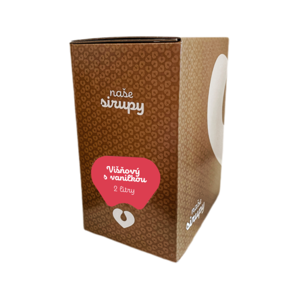 Višňový sirup s vanilkou 2 l