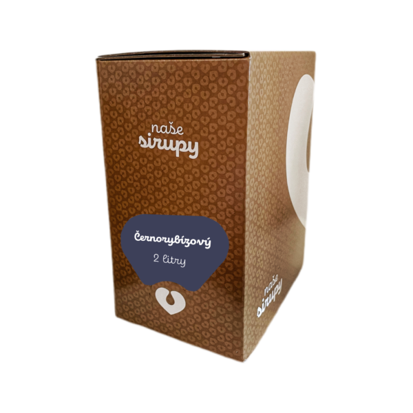 Černorybízový sirup 2 l