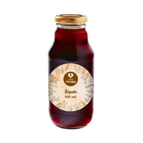 Šípkový sirup 330 ml