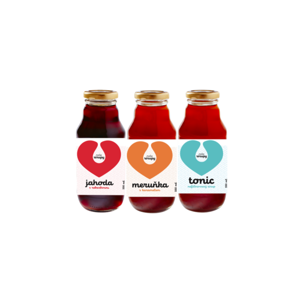 Ovocná kolekce s tonicem, 3x330ml