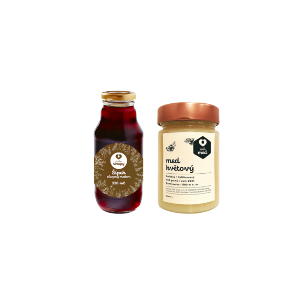 Medová kolekce, 330ml a 450g