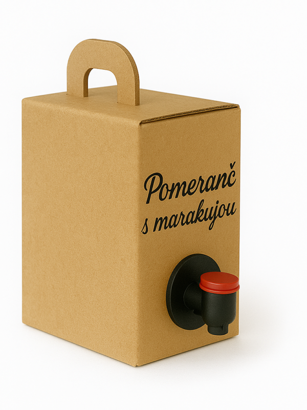 Pomeranč s marakujou - sirup 2 l